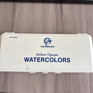 Vintage Grumbacher Deluxe Opaque Watercolors No Box WCO24